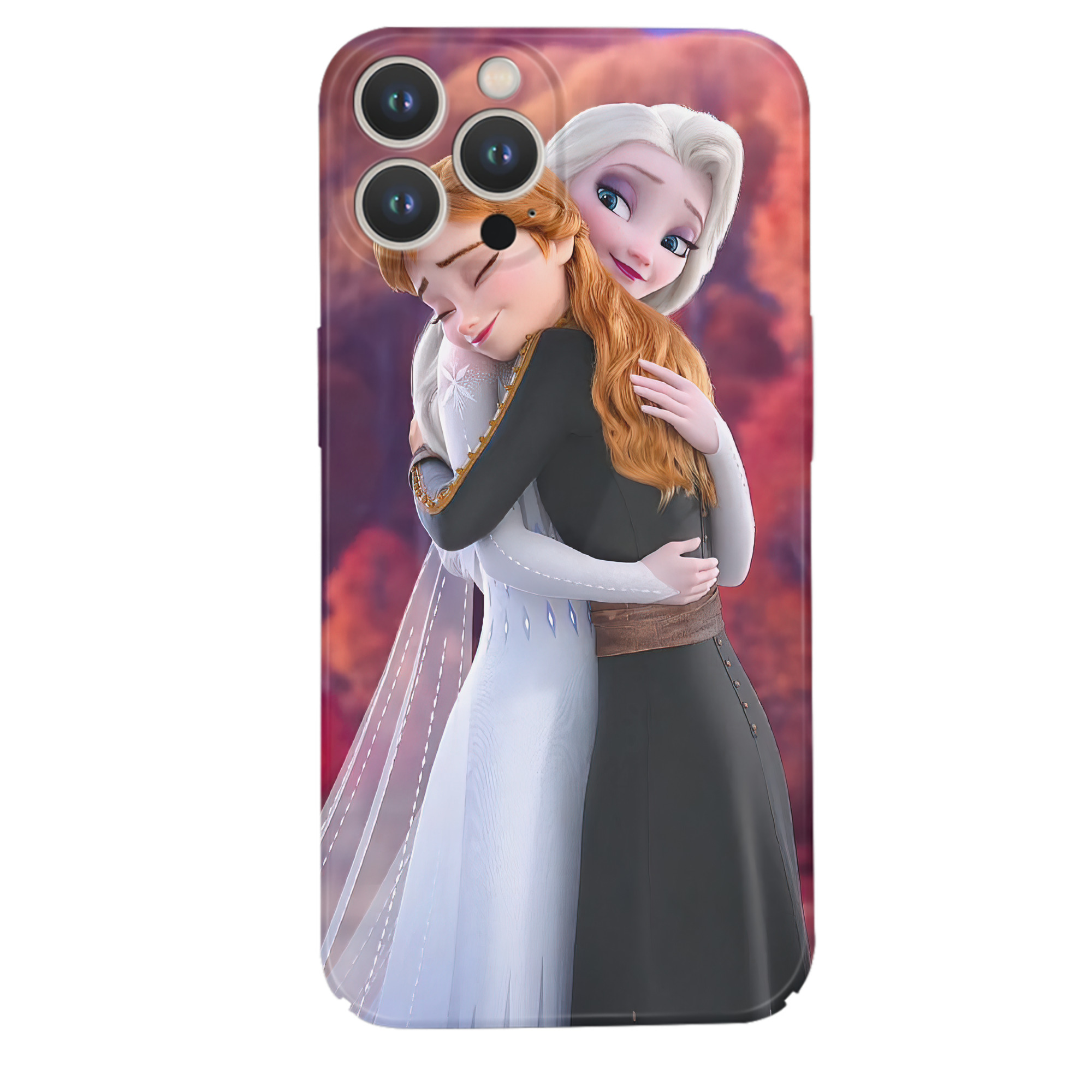 （画像用） アナと雪の女王 アンナ エルサ Frozen Anna Elsa 【iPhone 14シリーズ対応】ハードケース